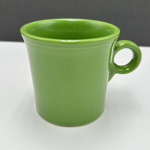 Fiesta Ware Cup Mug Homer Laughlin O Ring Handle Shamrock Green Fiestaware